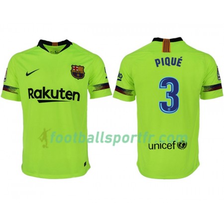 Tenue Barcelone PIQUE 3 Exterieur 2018-2019 Maillot de Foot